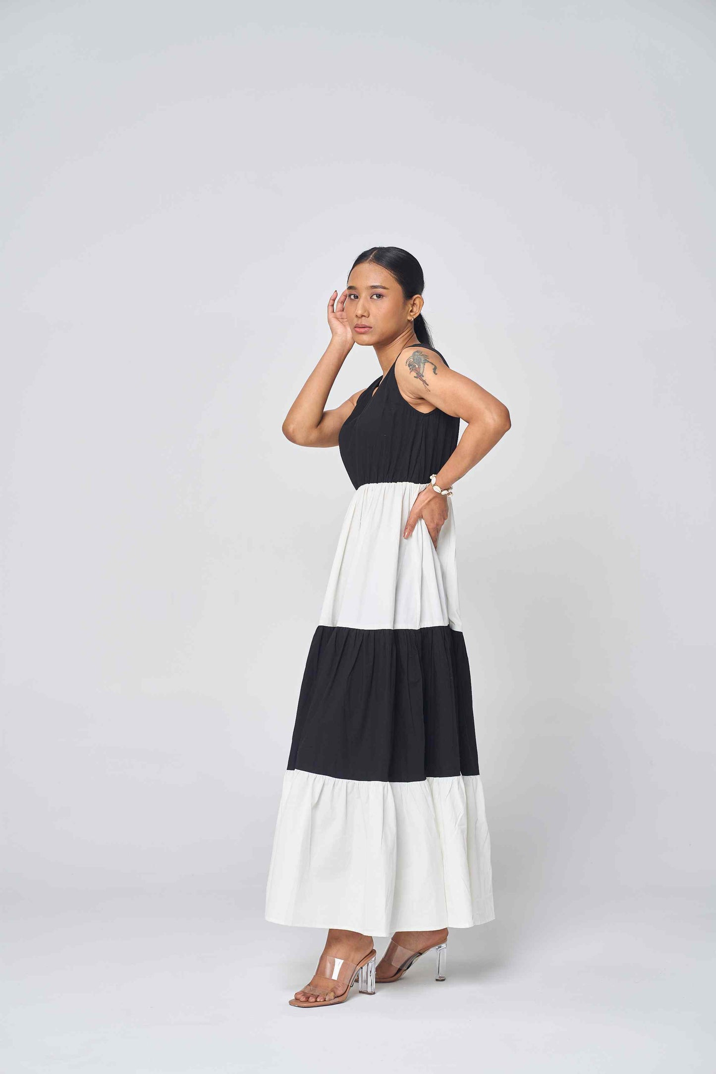 Marbella Monochrome Dress